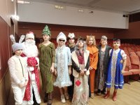  Мини-спектакль "Репка" с новогодними изменениями.7 класс