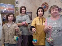 Мастер - класс по  изготовлению шаров темари. 7 класс