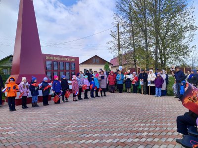Торжественный митинг, посвященный 79-ой годовщине Победы в Великой Отечественной войне.